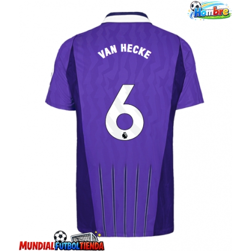 Camiseta Tottenham Hotspur Jan Paul van Hecke #6 Tercera Equipación Replica 2026-27 mangas cortas